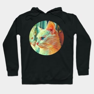 Frisky floppy cat Hoodie